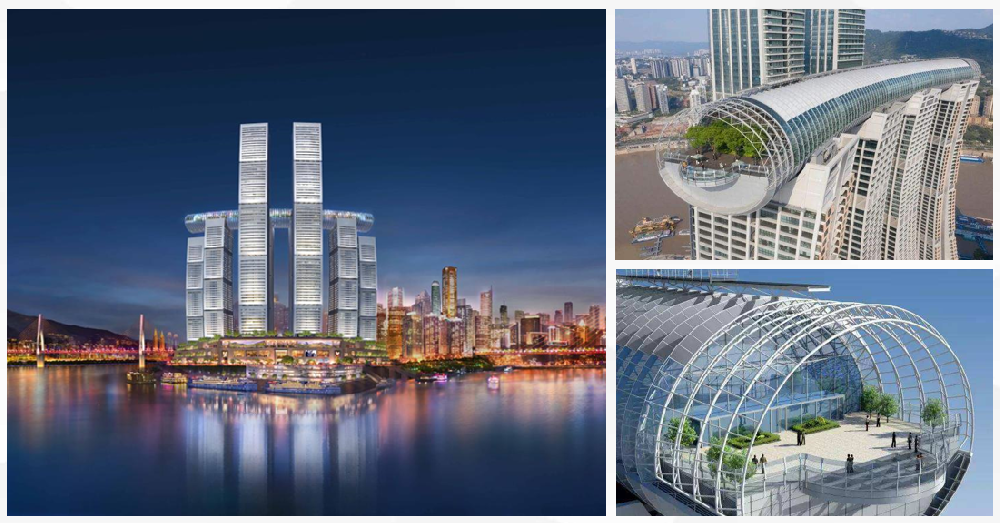 重庆来福士广场连廊项目